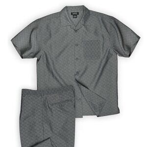 Men's Two Piece Walking Set, Black